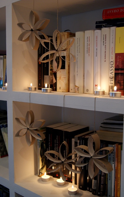 decoración con cartón